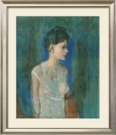 Woman In A White Dress by Pablo Picasso Pricing Limited Edition Print image