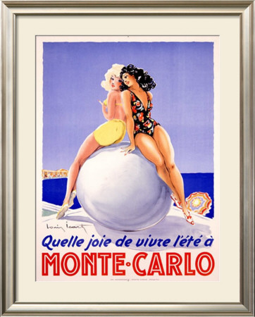 Monte Carlo, Quelle Joie by Louis Icart Pricing Limited Edition Print image