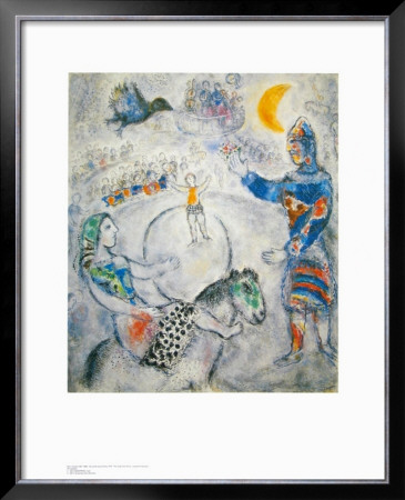The Big Grey Circus by Marc Chagall Pricing Limited Edition Print image