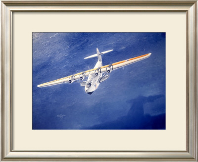 Last Clipper From Wake by Gerald Asher Pricing Limited Edition Print image
