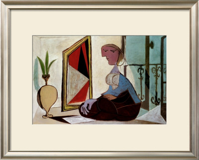 Femme Au Miroir, 1937 by Pablo Picasso Pricing Limited Edition Print image