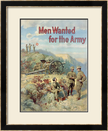 Men Wanted For The Army by Michael Whelan Pricing Limited Edition Print image