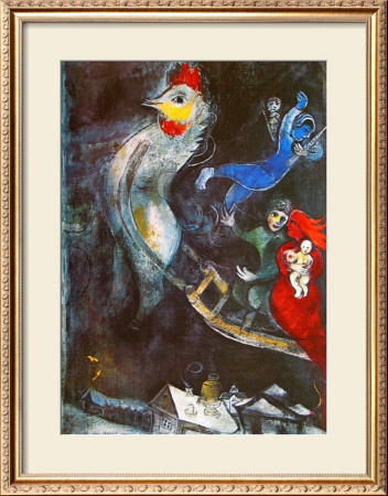 The Flying Horse by Marc Chagall Pricing Limited Edition Print image