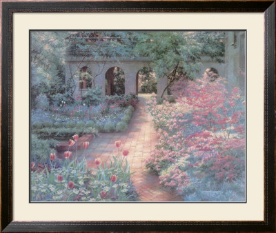 Courtyard Reprise by Barbara Hails Pricing Limited Edition Print image