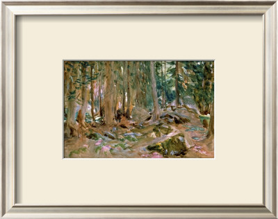 Pine Forest by John Singer Sargent Pricing Limited Edition Print image