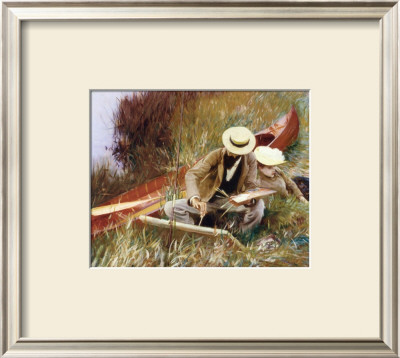 Out Of Doors Study by John Singer Sargent Pricing Limited Edition Print image