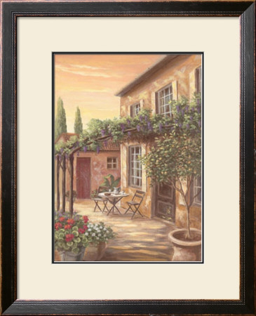 Provence Courtyard Ii by Vivian Flasch Pricing Limited Edition Print image