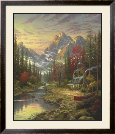 The Good Life by Thomas Kinkade Pricing Limited Edition Print image