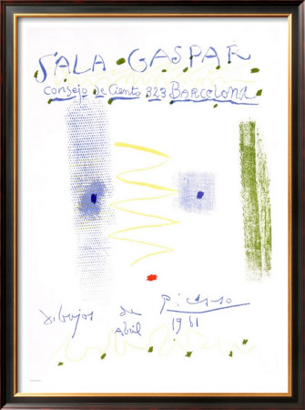 Sala Gaspar by Pablo Picasso Pricing Limited Edition Print image