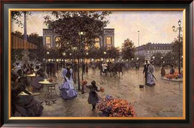 Bustling Boulevard by Christa Kieffer Pricing Limited Edition Print image