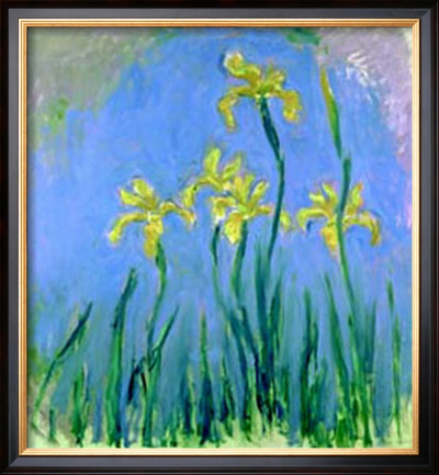 Les Iris Jaunes by Claude Monet Pricing Limited Edition Print image
