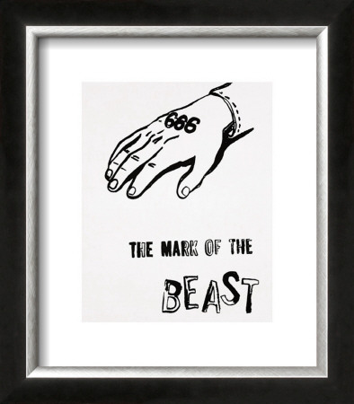 The Mark Of The Beast, C.1985-86 by Andy Warhol Pricing Limited Edition Print image