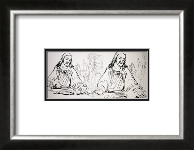 Details Of The Last Supper, C.1986 (Double Jesus) by Andy Warhol Pricing Limited Edition Print image