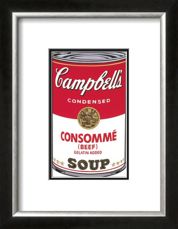 Campbell's Soup I: Consomme, C.1968 by Andy Warhol Pricing Limited Edition Print image