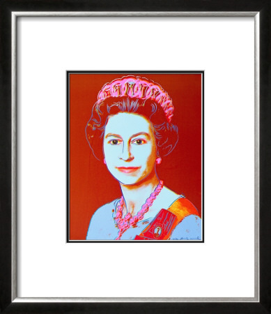 Reigning Queens: Queen Elizabeth Ii Of The United Kingdom, C.1985 (Blue Face) by Andy Warhol Pricing Limited Edition Print image