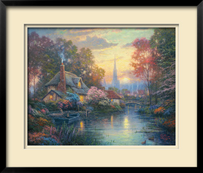 Nanette's Cottage - Ap by Thomas Kinkade Pricing Limited Edition Print image