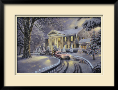 Graceland Christmas by Thomas Kinkade Pricing Limited Edition Print image