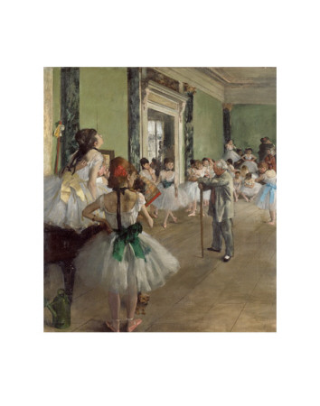The Dancing Lesson, 1873-1876 by Edgar Degas Pricing Limited Edition Print image