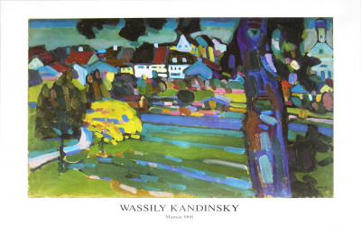Murnau (1908) by Wassily Kandinsky Pricing Limited Edition Print image