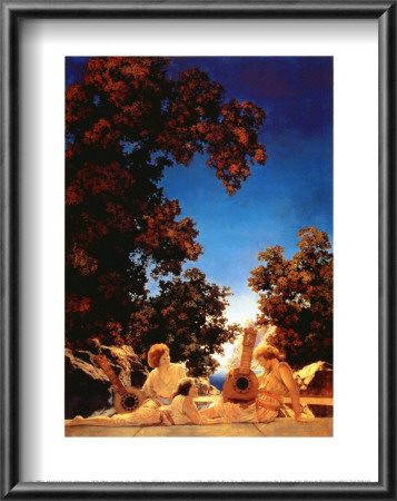 Interlude, 1922 by Maxfield Parrish Pricing Limited Edition Print image