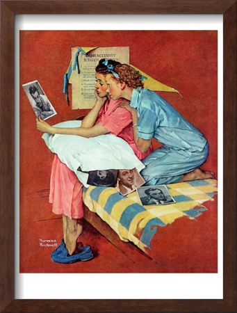 Movie Star, February 19,1938 by Norman Rockwell Pricing Limited Edition Print image