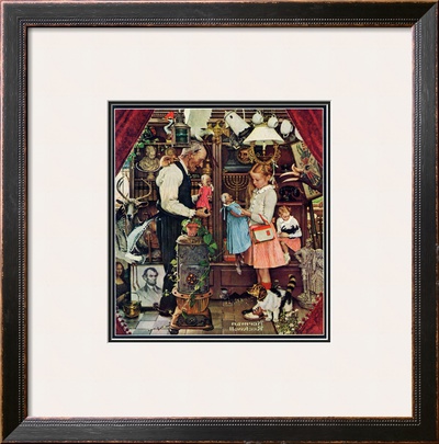 April Fool, 1948, April 3,1948 by Norman Rockwell Pricing Limited Edition Print image