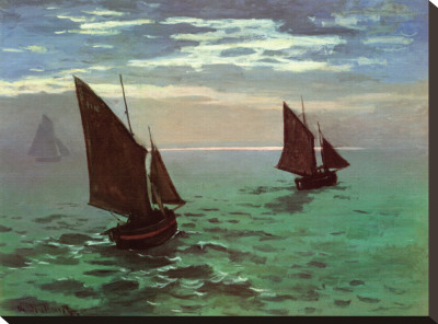 Boats Leaving The Harbor by Claude Monet Pricing Limited Edition Print image