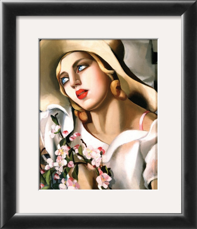 Portrait Of A Girl by Tamara De Lempicka Pricing Limited Edition Print image