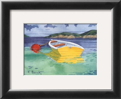 Yellow Rowboat by Paul Brent Pricing Limited Edition Print image