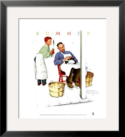 Swatter's Rights by Norman Rockwell Pricing Limited Edition Print image