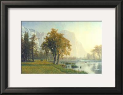 El Capitan, Yosemite Valley, California, 1875 by Albert Bierstadt Pricing Limited Edition Print image