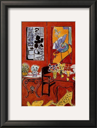 Large Red Interior, 1948 by Henri Matisse Pricing Limited Edition Print image