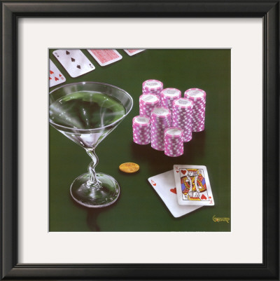 Poker Chips Big Slick by Michael Godard Pricing Limited Edition Print image