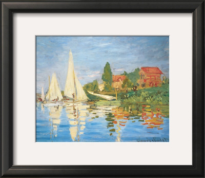 Regattas In Argenteuil by Claude Monet Pricing Limited Edition Print image