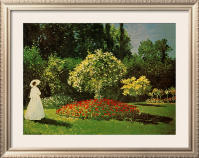Signora In Giardino by Claude Monet Pricing Limited Edition Print image