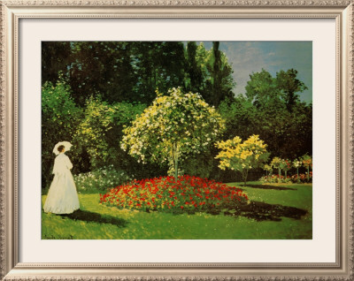 Signora In Giardino by Claude Monet Pricing Limited Edition Print image