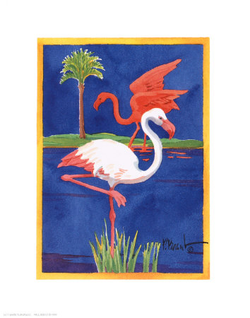 White Flamingo by Paul Brent Pricing Limited Edition Print image