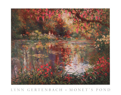 Monet's Pond by Lynn Gertenbach Pricing Limited Edition Print image