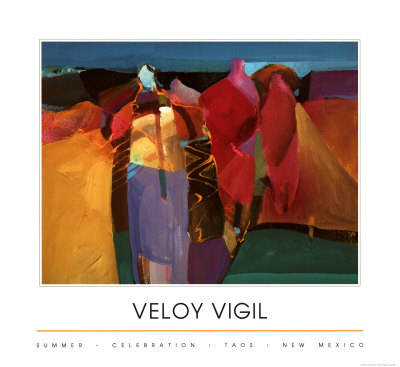 Across The Sage by Veloy Vigil Pricing Limited Edition Print image