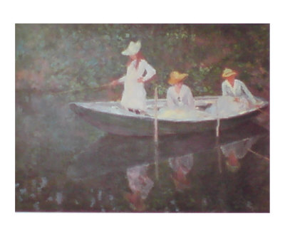 Barque A Giverny by Claude Monet Pricing Limited Edition Print image