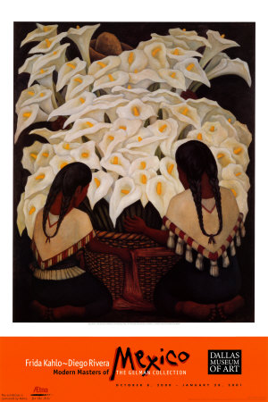Calla Lily Vendor by Diego Rivera Pricing Limited Edition Print image