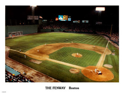 Fenway Park At Night by Ira Rosen Pricing Limited Edition Print image