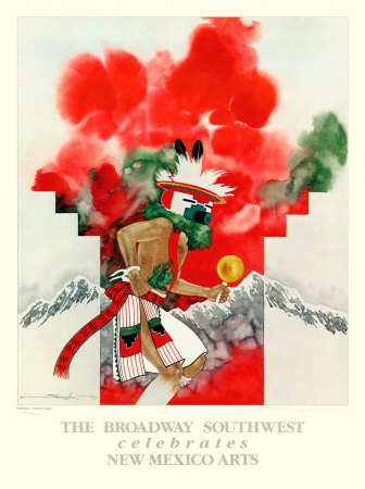 Nuvak'china, Snow Kachina by Dyanne Strongbow Pricing Limited Edition Print image