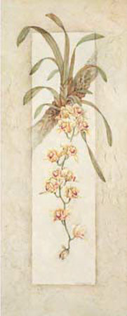 Orchids, Yellow Cymbidium by Debra Swartzendruber Pricing Limited Edition Print image