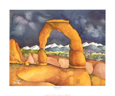 Delicate Arch by Kathy Cooney Pricing Limited Edition Print image