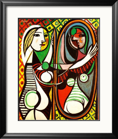Jeune Fille Devant Un Miroir1932 by Pablo Picasso Pricing Limited Edition Print image