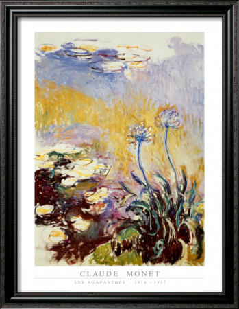 Agapanthes by Claude Monet Pricing Limited Edition Print image