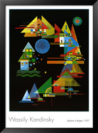 Spitze In Bogen 1927 by Wassily Kandinsky Pricing Limited Edition Print image