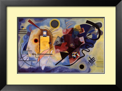 Yellow, Red, Blue by Wassily Kandinsky Pricing Limited Edition Print image