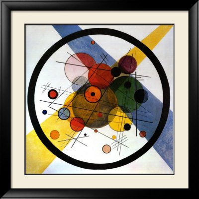 Circles In Circle by Wassily Kandinsky Pricing Limited Edition Print image